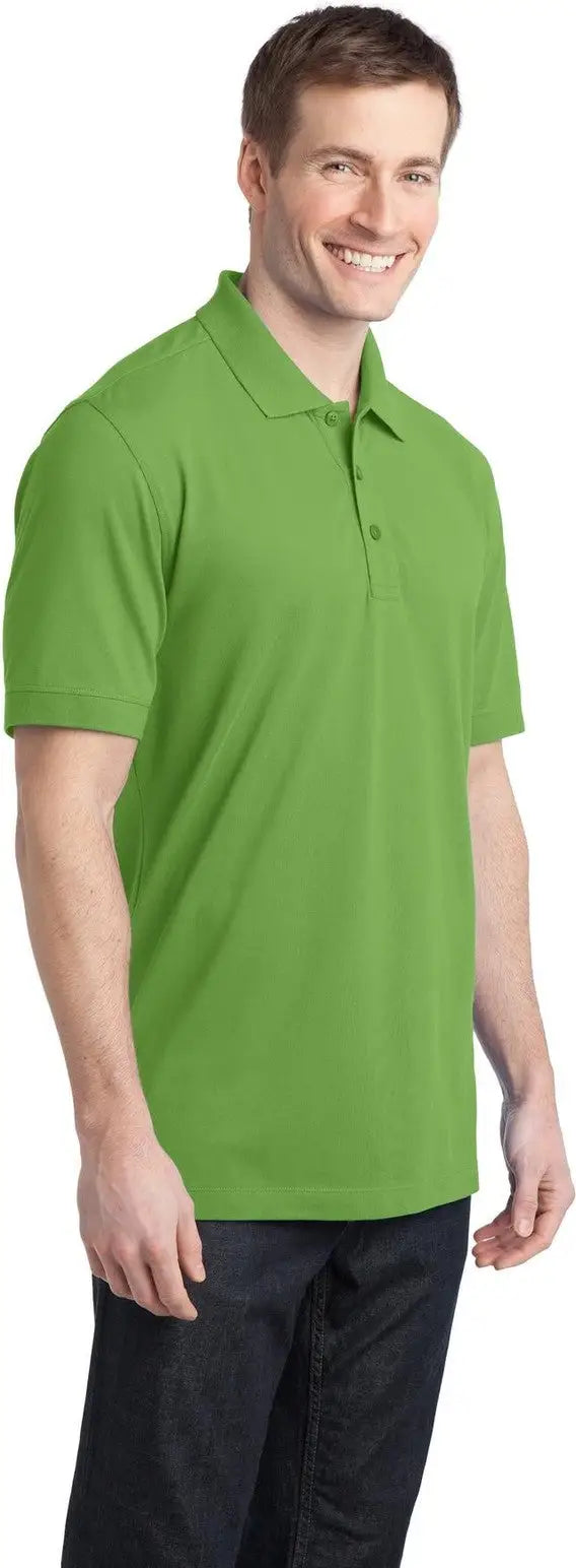 Port Authority K555 Stretch Pique Polo - Wintergreen