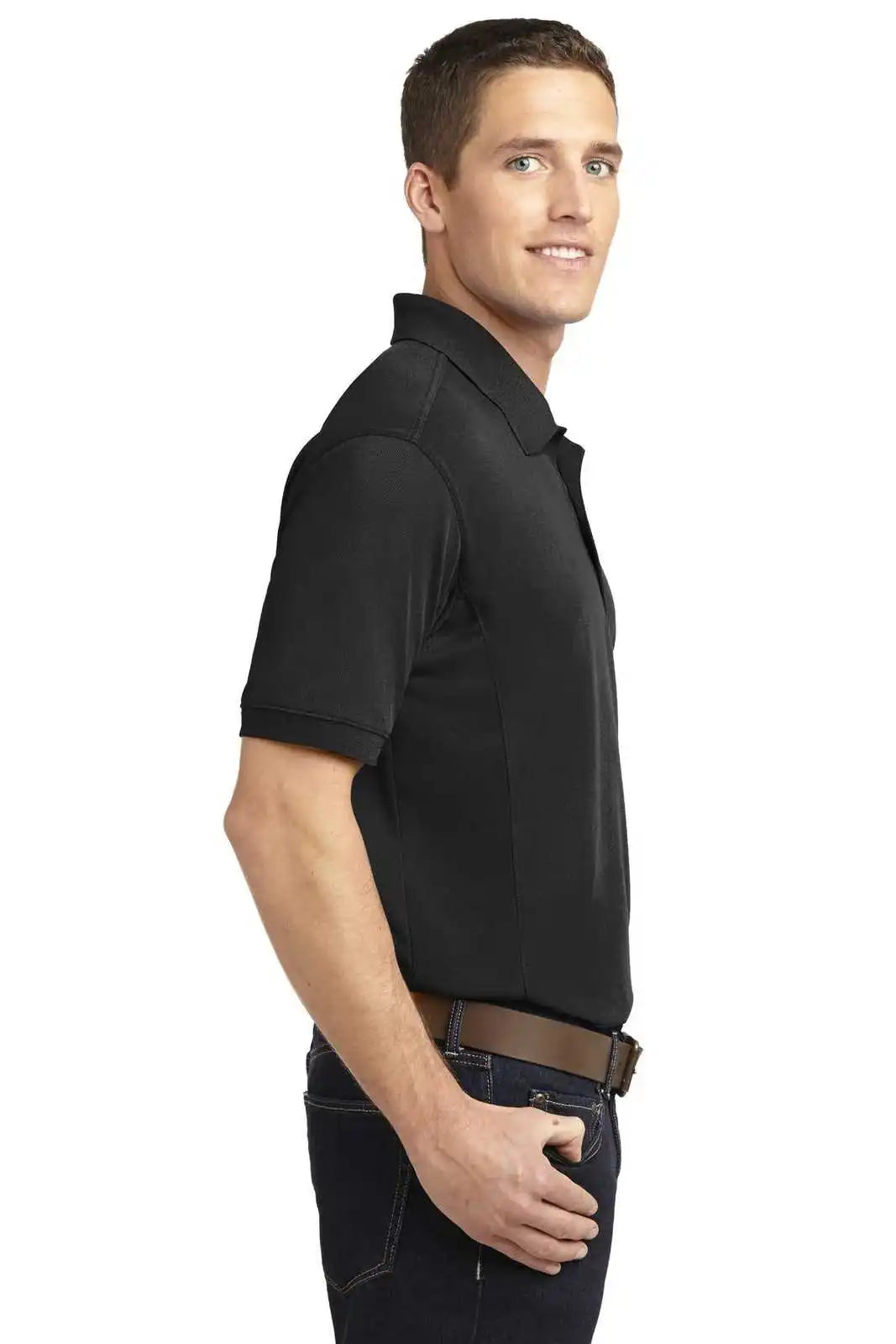 Port Authority K567 5-in-1 Performance Pique Polo - Black