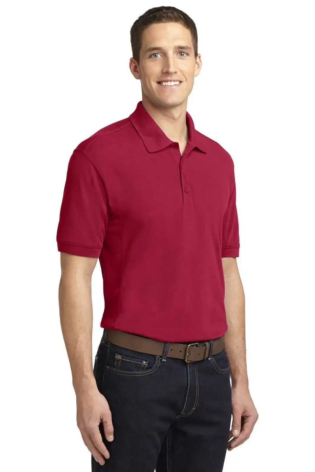 Port Authority K567 5-in-1 Performance Pique Polo - Rich Red