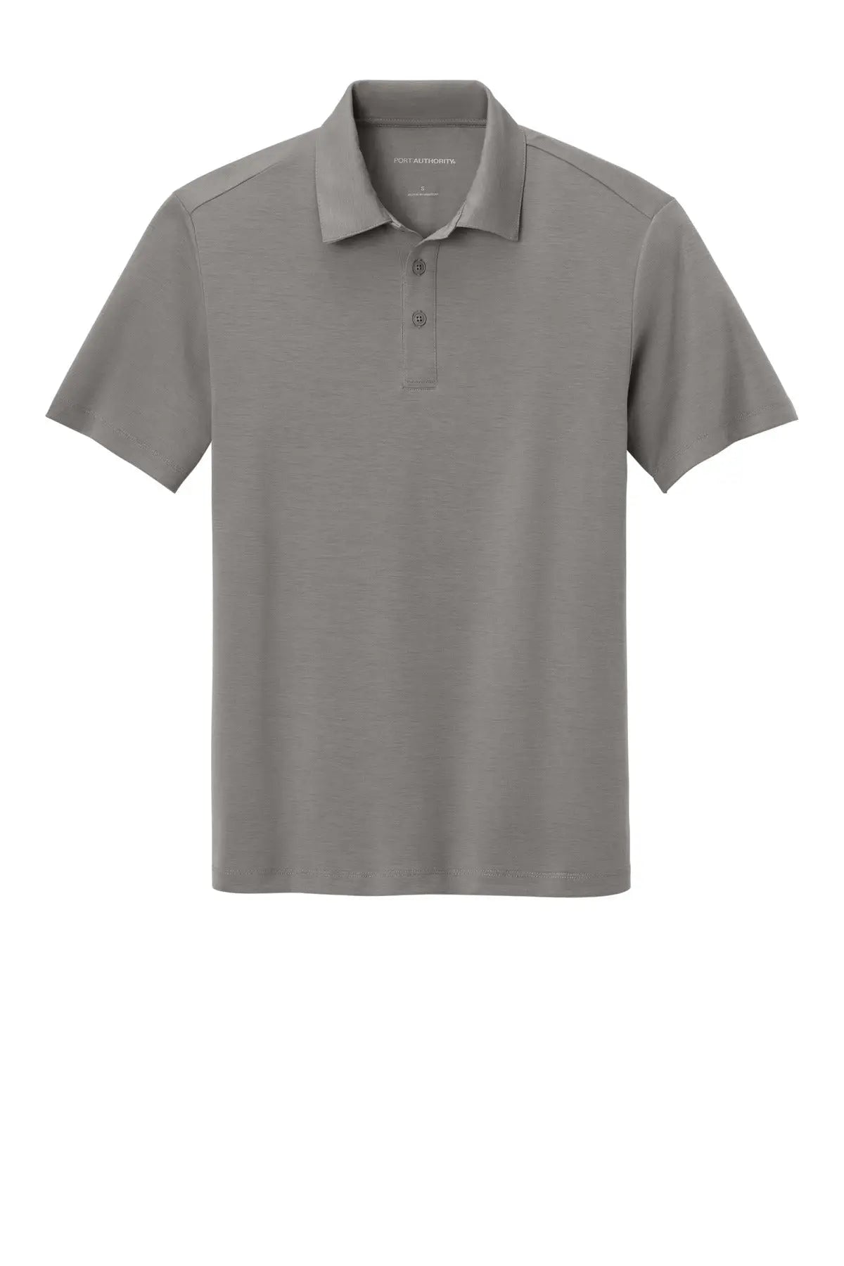 Port Authority K568 Cotton Touch Performance Polo - Frost Gray
