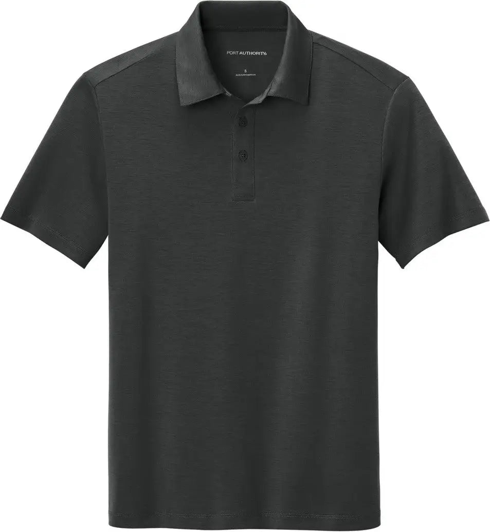 Port Authority K568 Cotton Touch Performance Polo - Gray Smoke