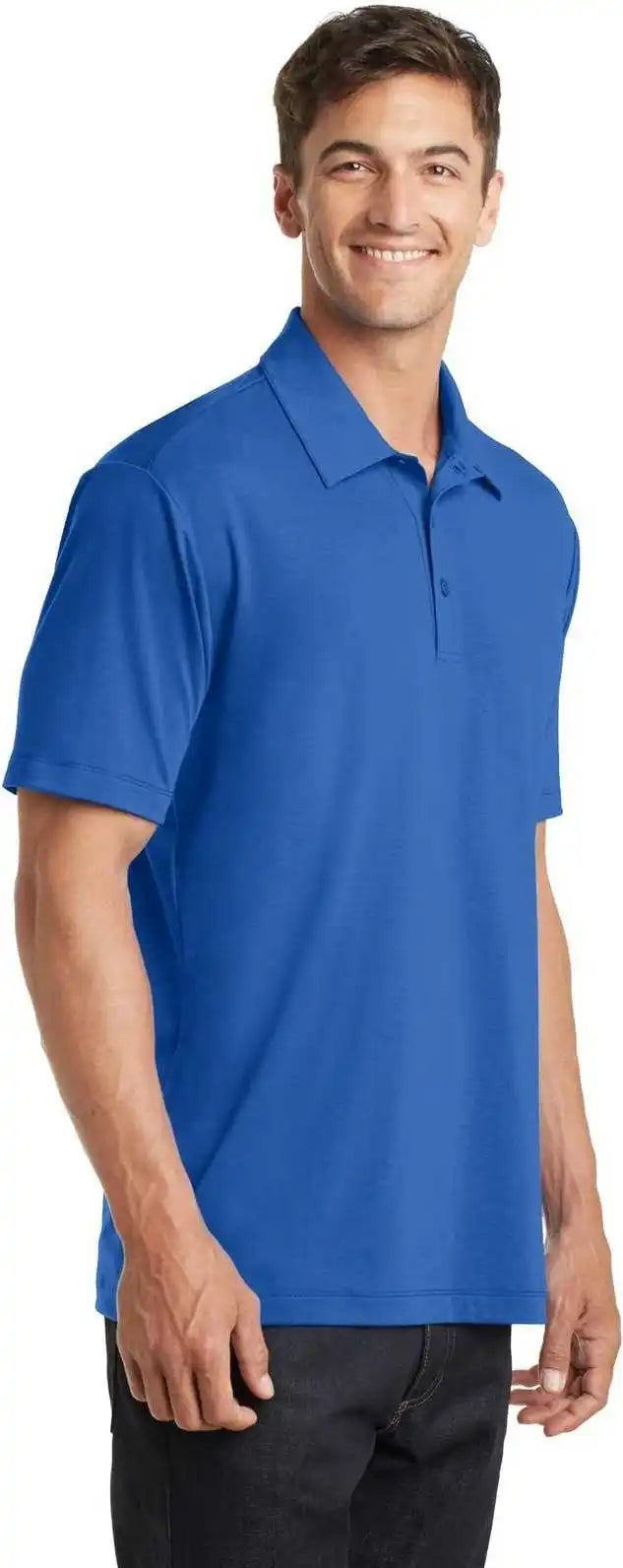 Port Authority K568 Cotton Touch Performance Polo Strong Blue