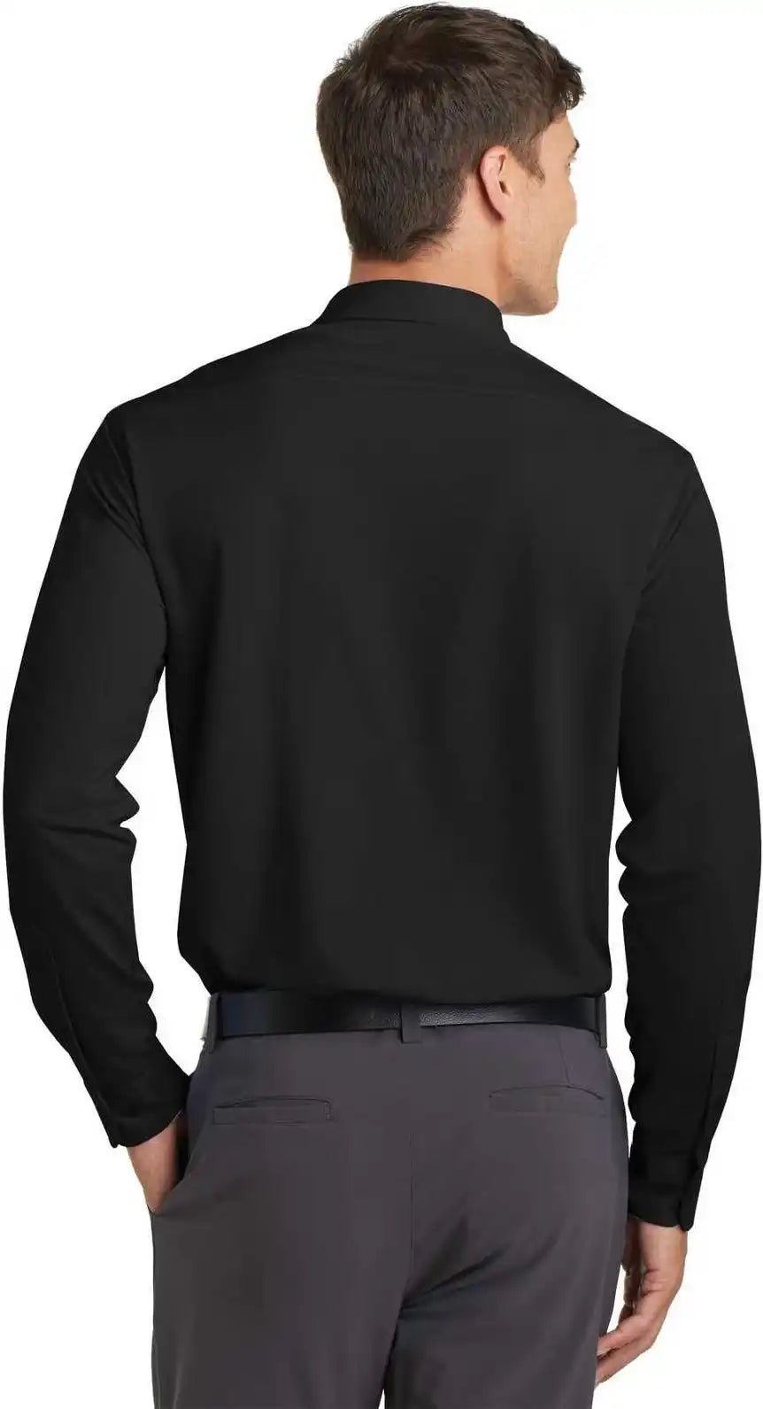 Port Authority K570 Dimension Knit Dress Shirt - Black