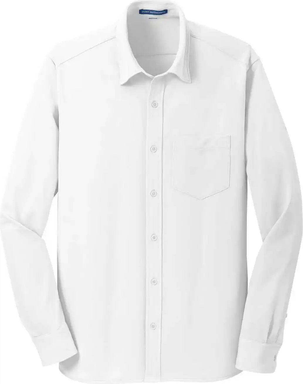 Port Authority K570 Dimension Knit Dress Shirt White