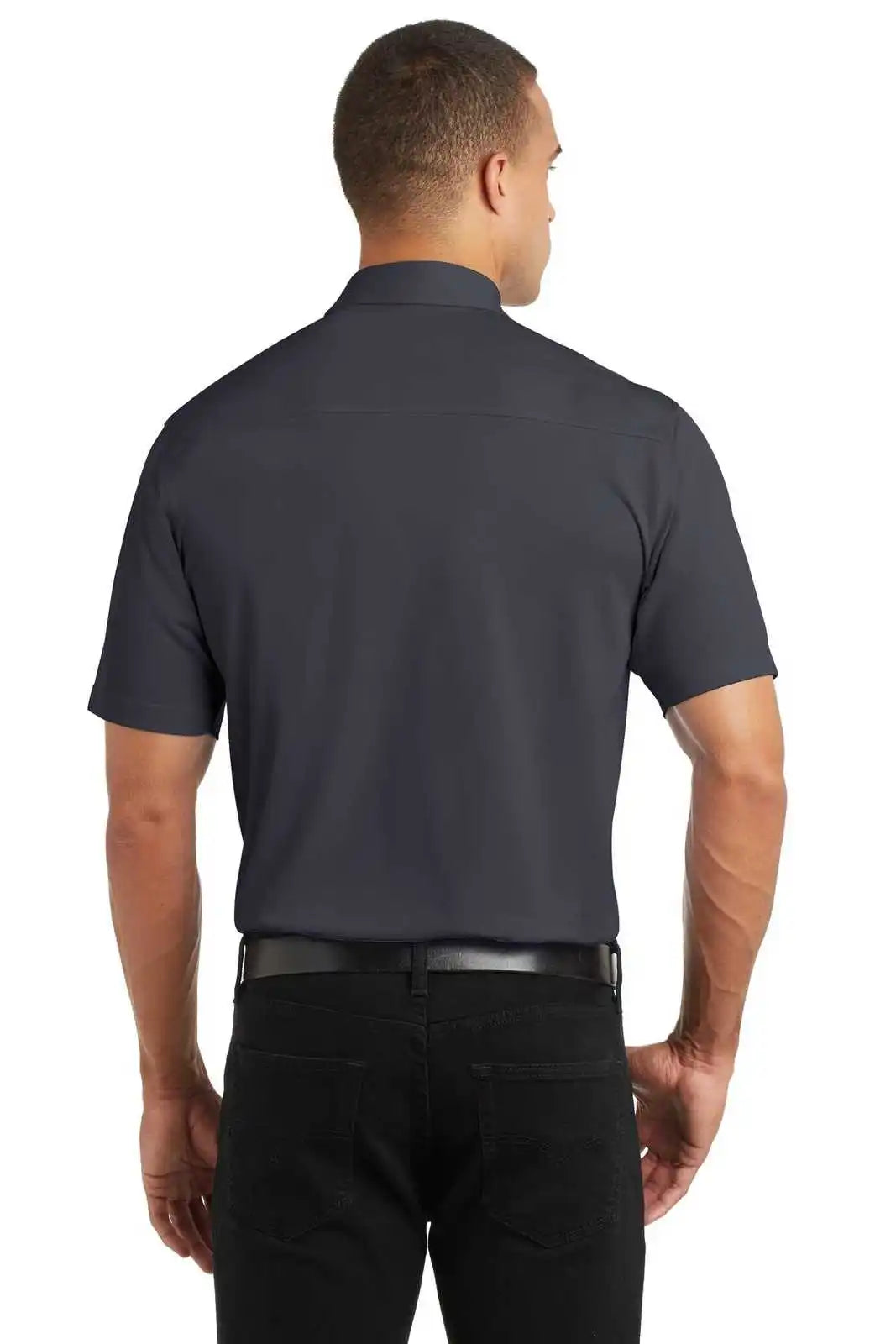 Port Authority K571 Dimension Polo - Battleship Gray