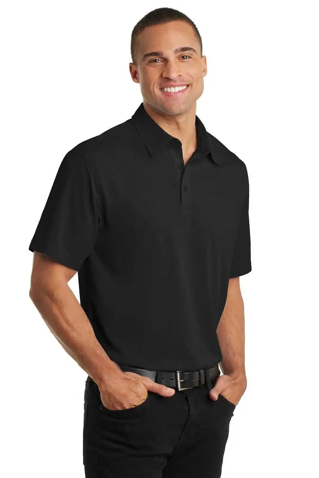 Port Authority K571 Dimension Polo - Black