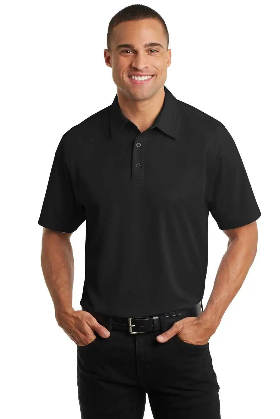 Port Authority K571 Dimension Polo - Black