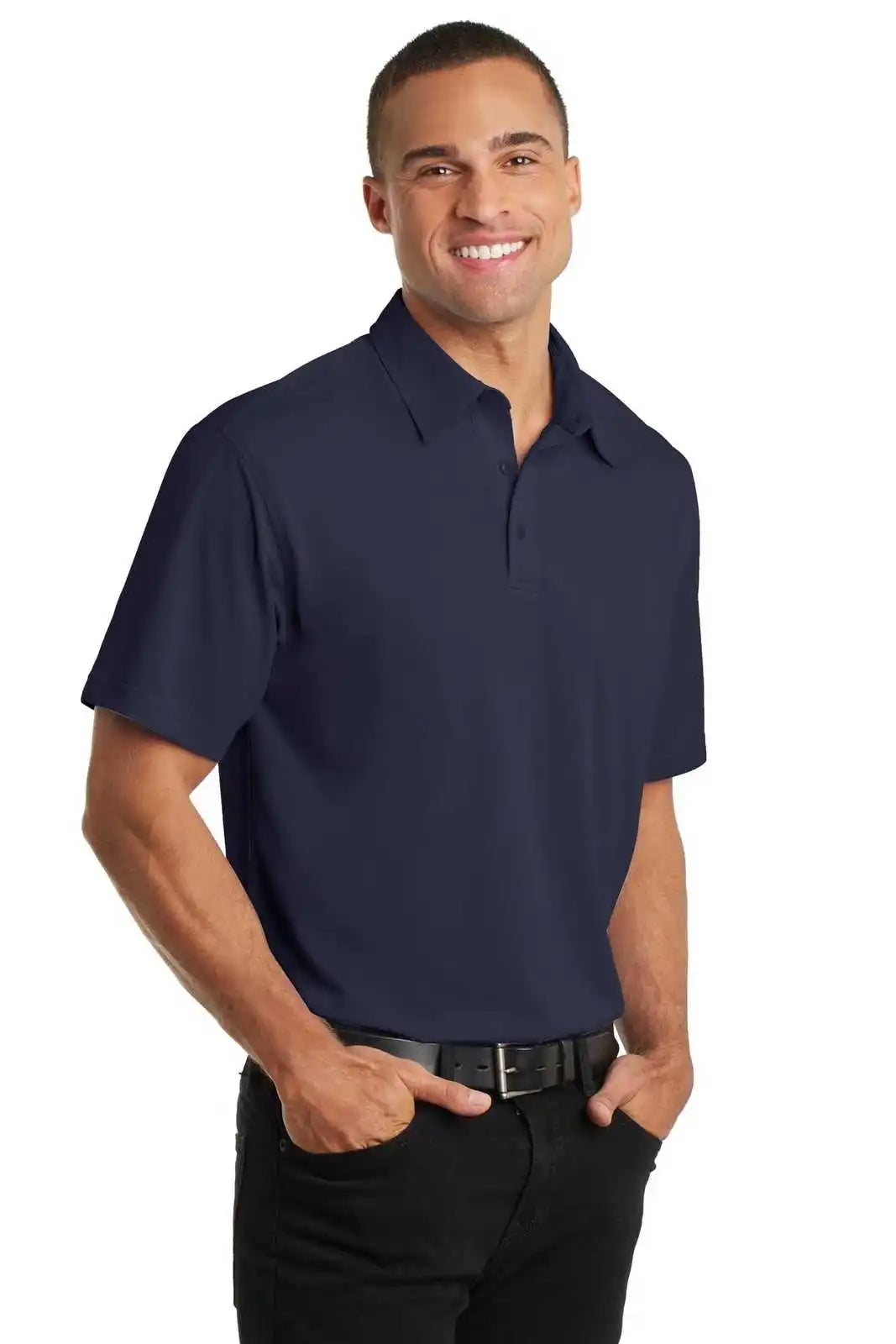 Port Authority K571 Dimension Polo - Dark Navy
