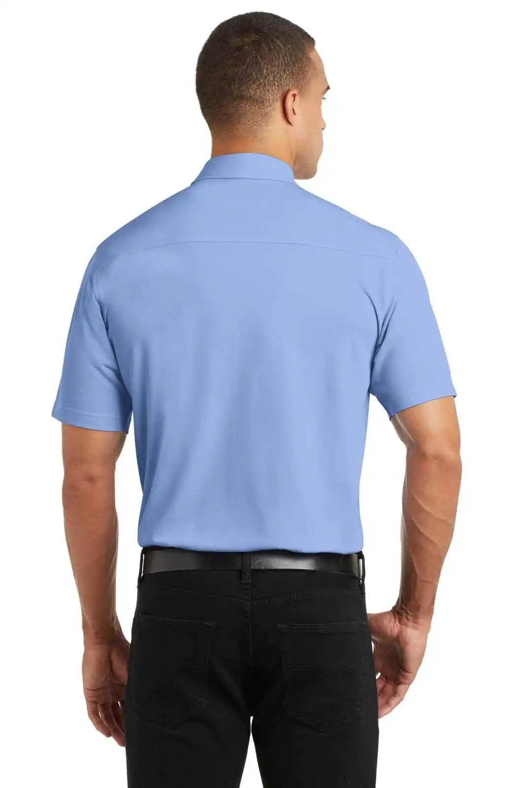 Port Authority K571 Dimension Polo - Dress Shirt Blue