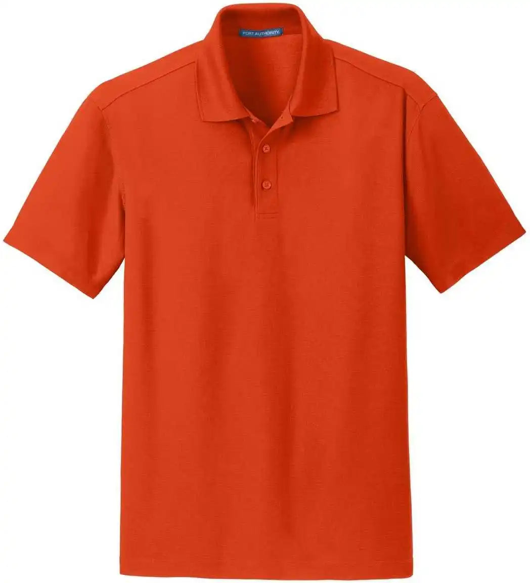 Port Authority K572 Dry Zone Grid Polo Autumn Orange