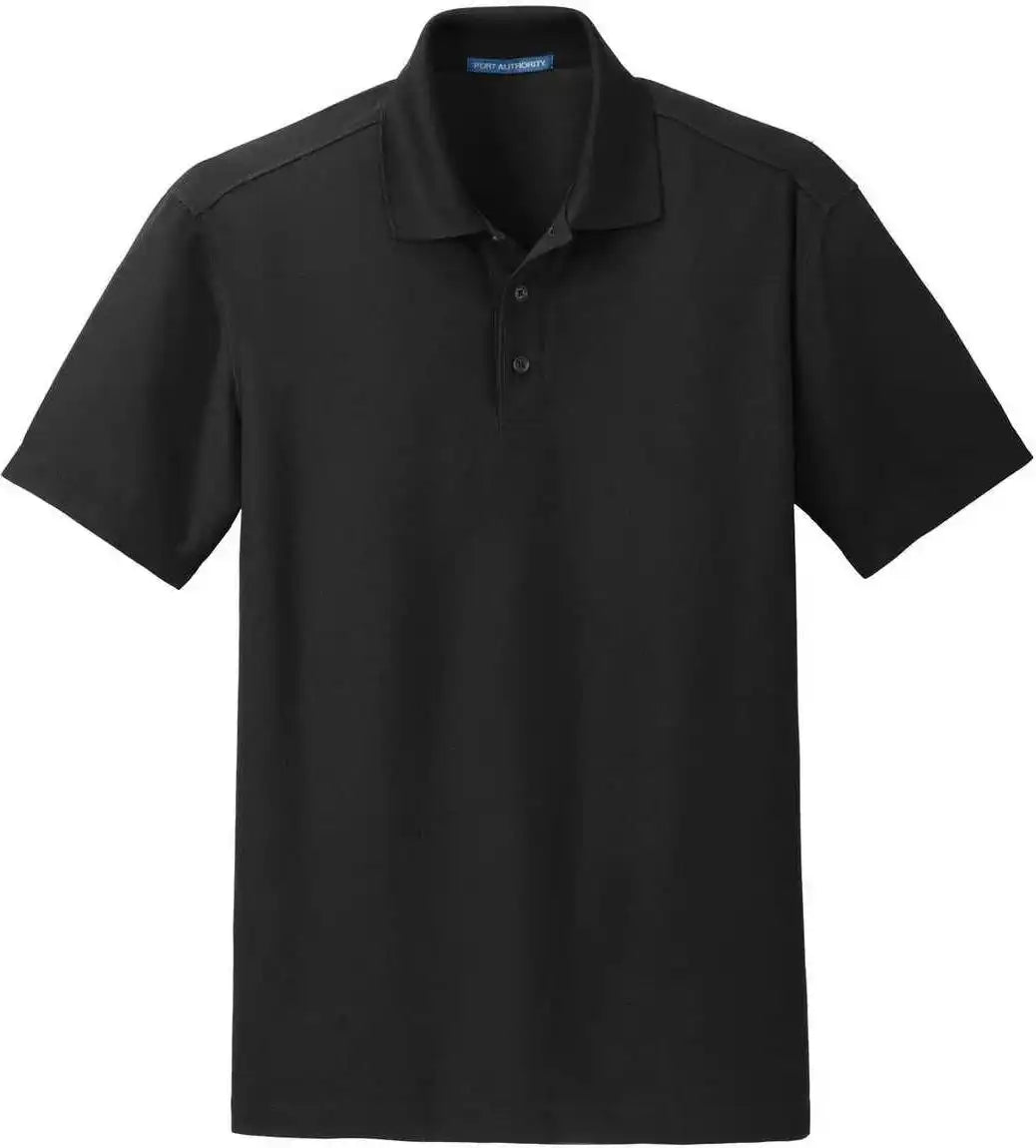 Port Authority K572 Dry Zone Grid Polo - Black