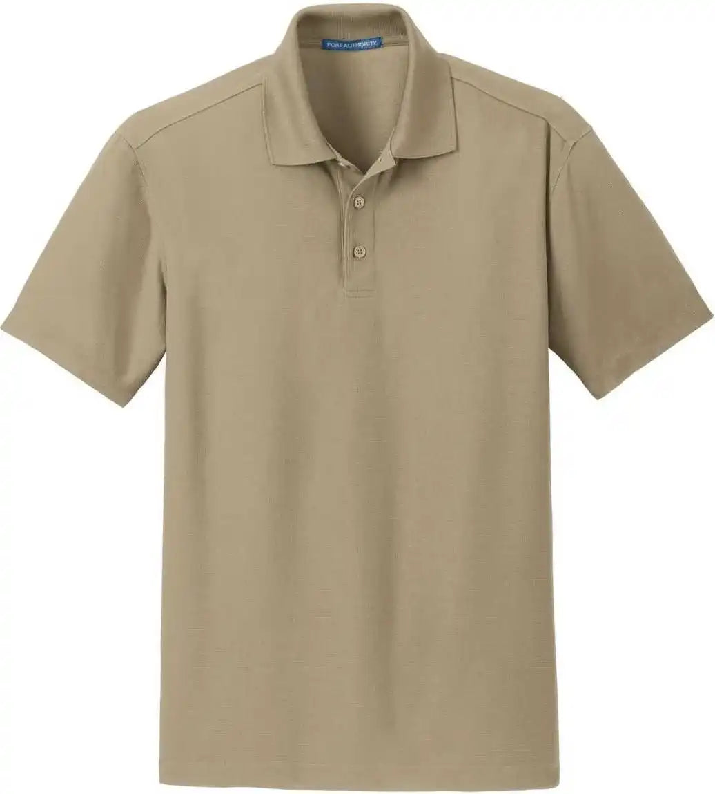 Port Authority K572 Dry Zone Grid Polo - Tan