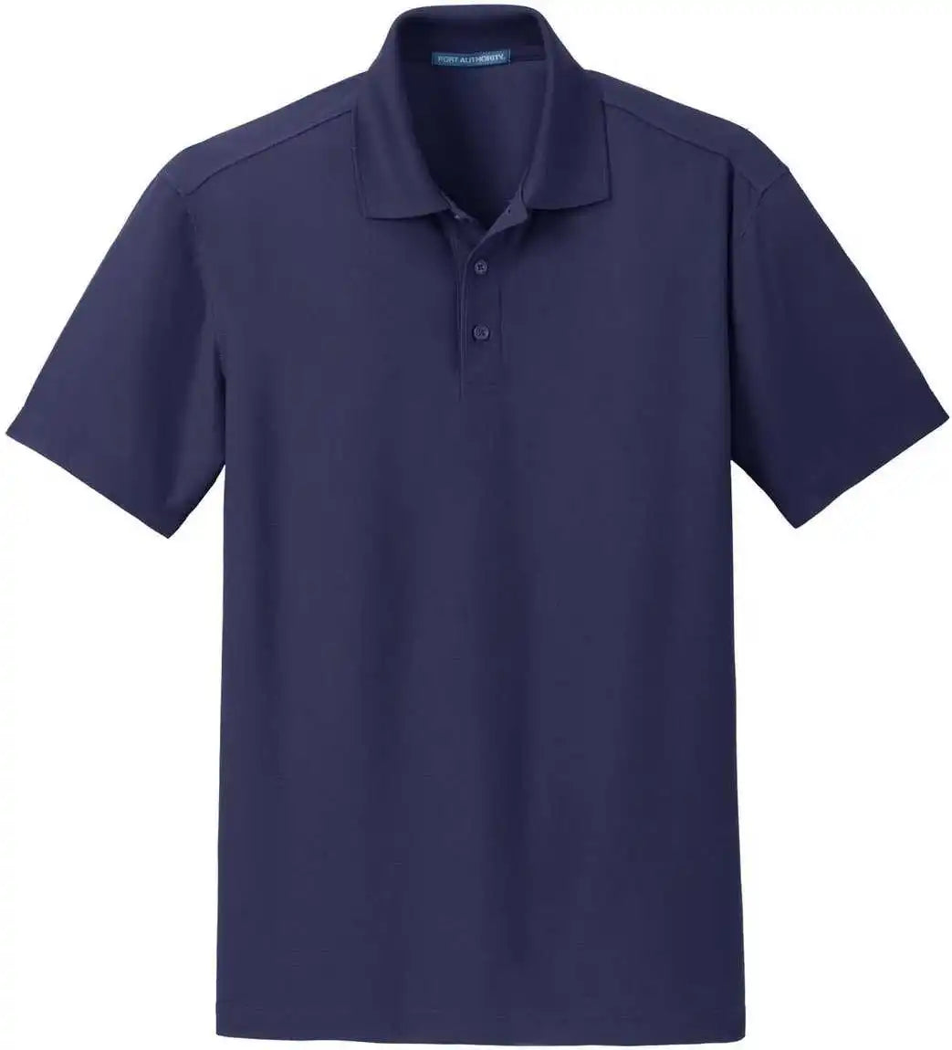 Port Authority K572 Dry Zone Grid Polo True Navy