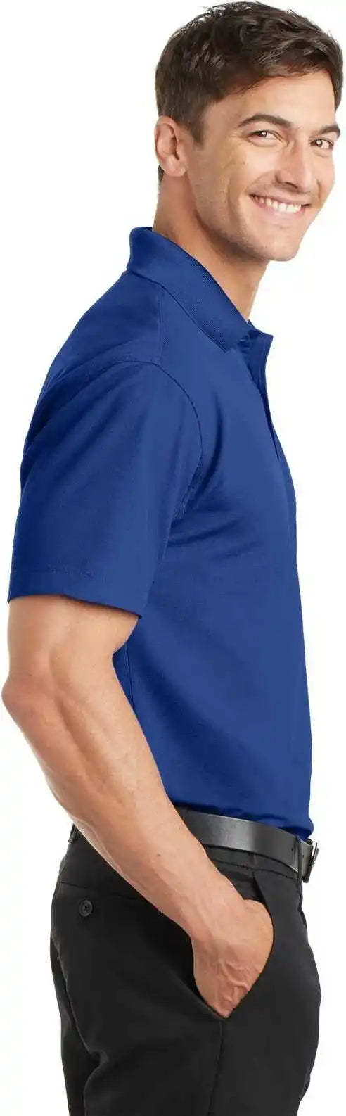 Port Authority K572 Dry Zone Grid Polo - True Royal