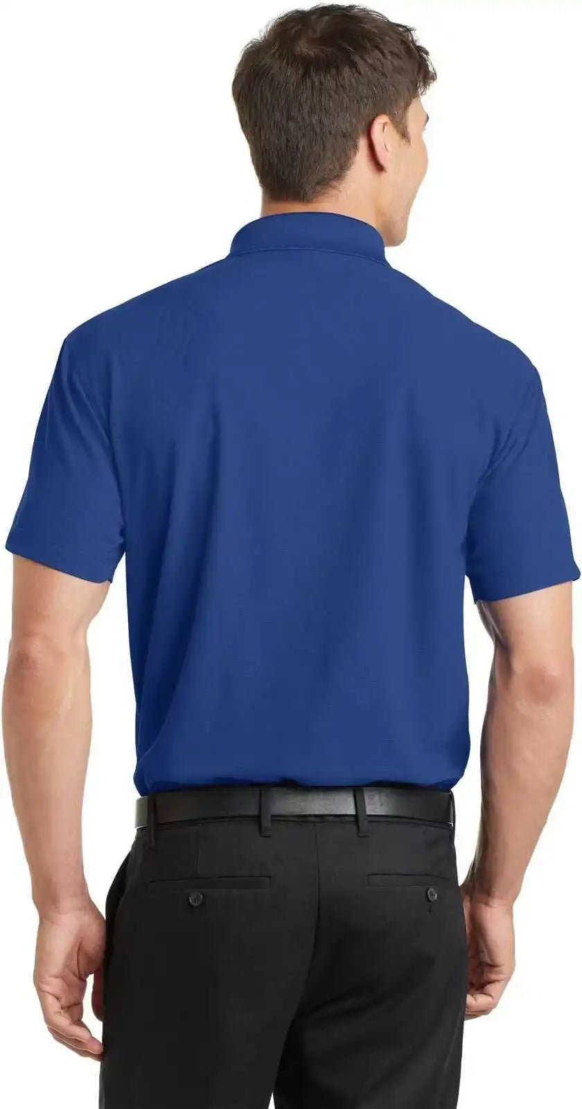 Port Authority K572 Dry Zone Grid Polo True Royal