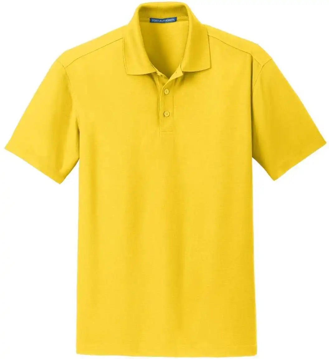 Port Authority K572 Dry Zone Grid Polo - Yellow