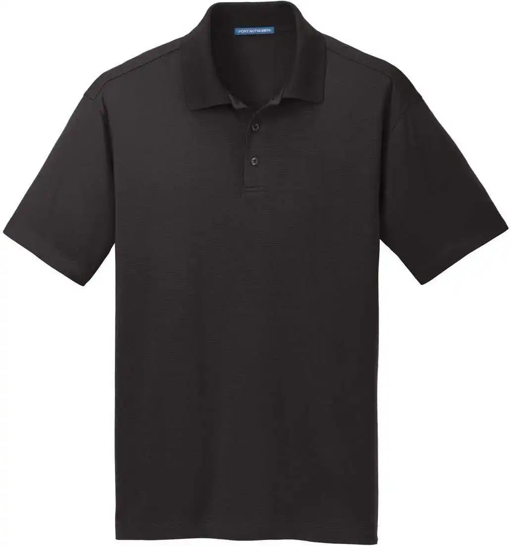 Port Authority K573 Rapid Dry Mesh Polo Black