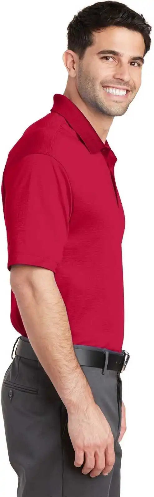 Port Authority K573 Rapid Dry Mesh Polo Engine Red