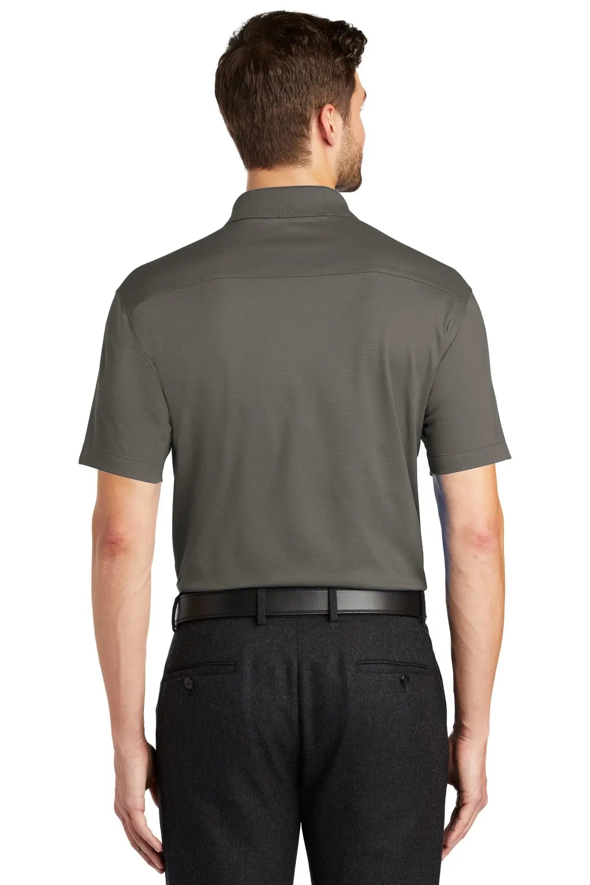 Port Authority K573 Rapid Dry Mesh Polo - Gray Smoke