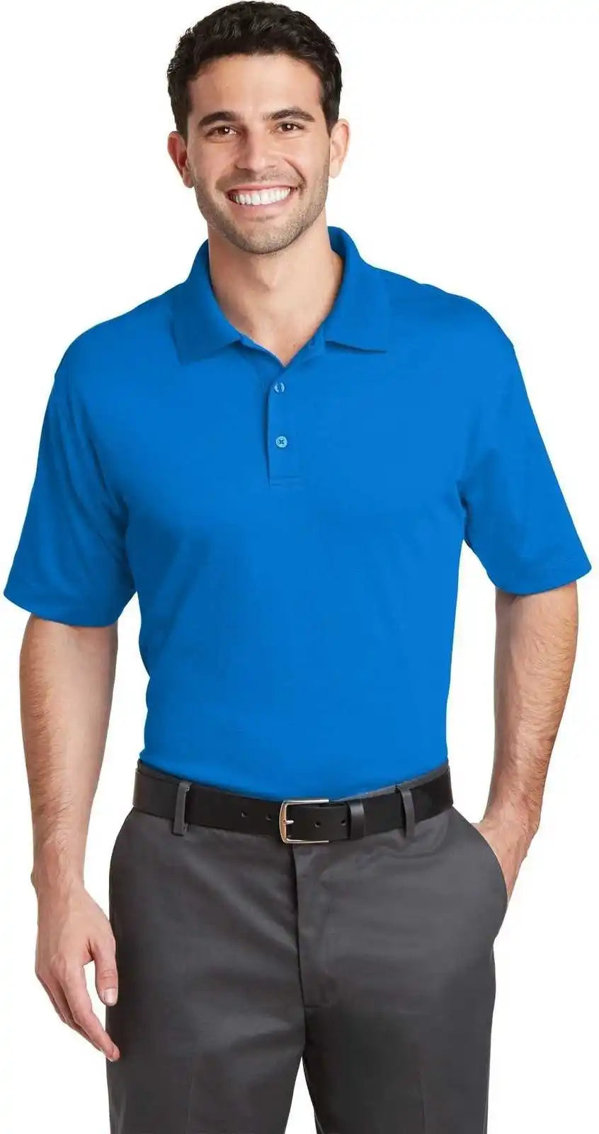 Port Authority K573 Rapid Dry Mesh Polo - Skydiver Blue