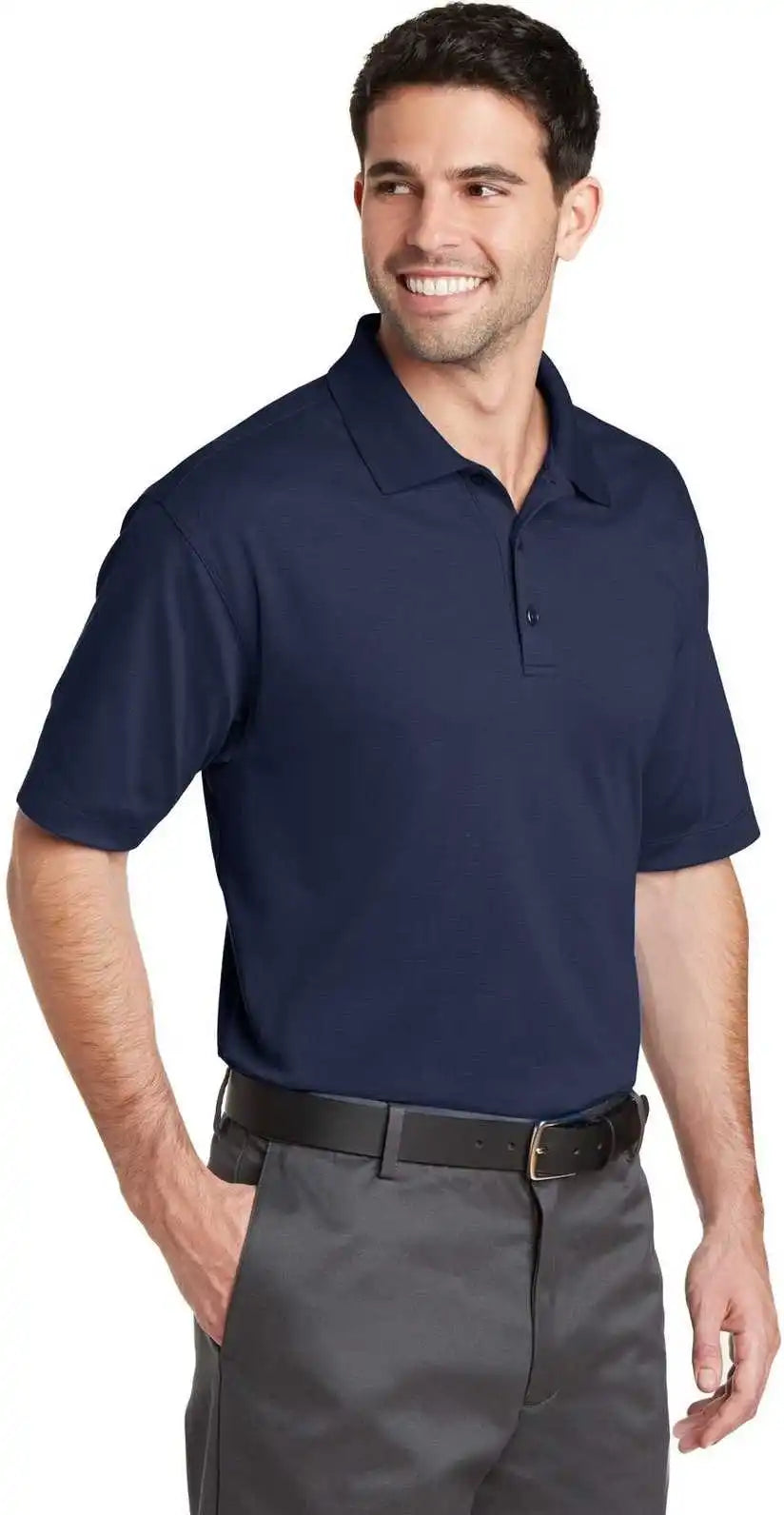 Port Authority K573 Rapid Dry Mesh Polo True Navy