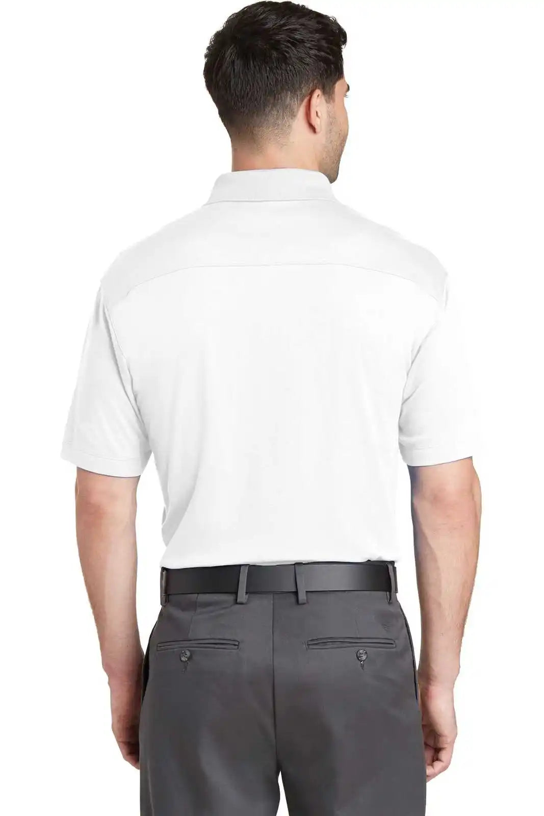 Port Authority K573 Rapid Dry Mesh Polo - White