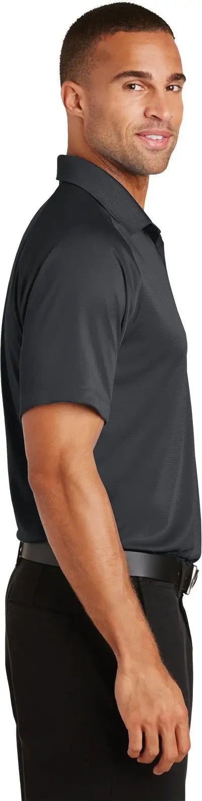 Port Authority K575 Crossover Raglan Polo - Battleship Gray