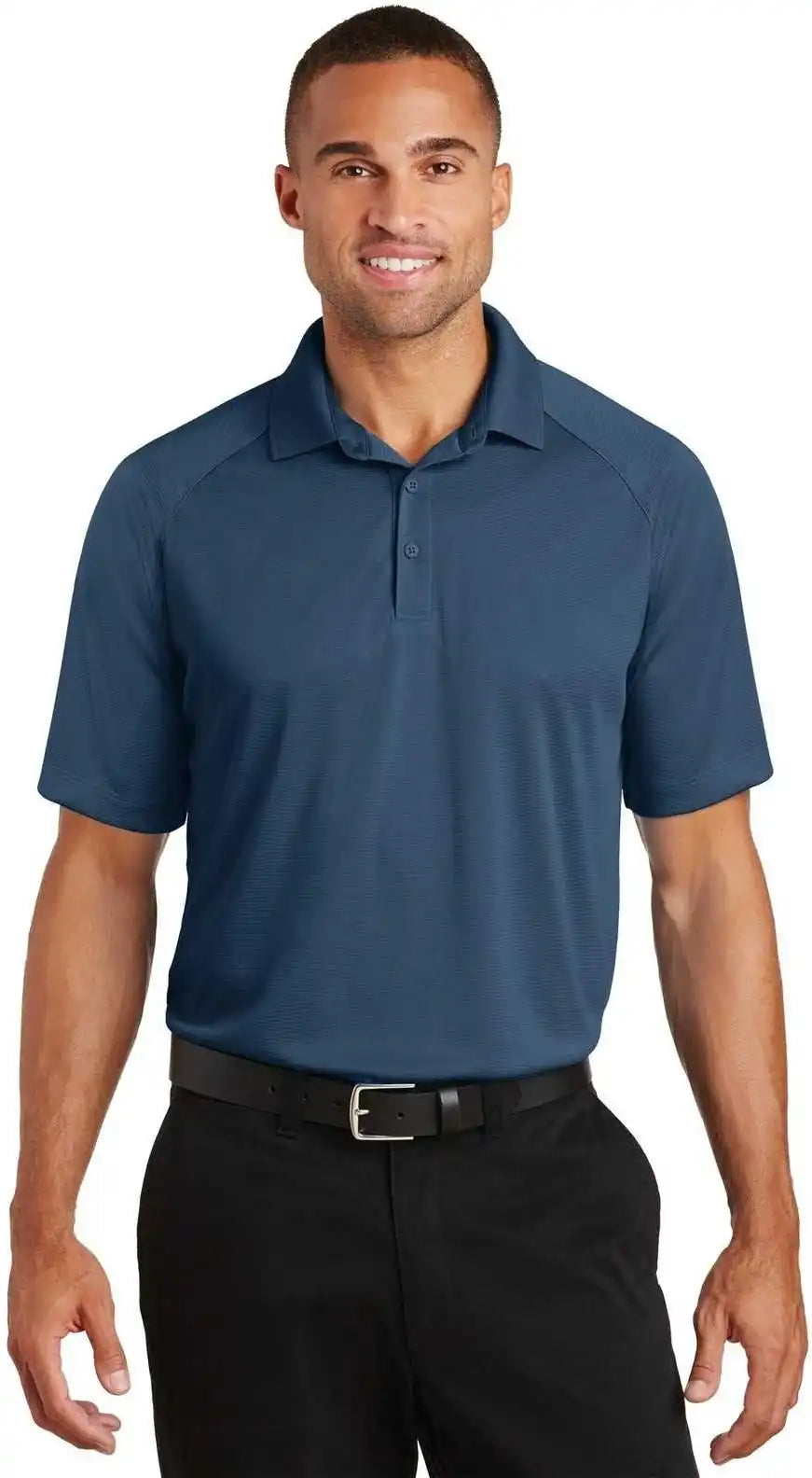 Port Authority K575 Crossover Raglan Polo Regatta Blue