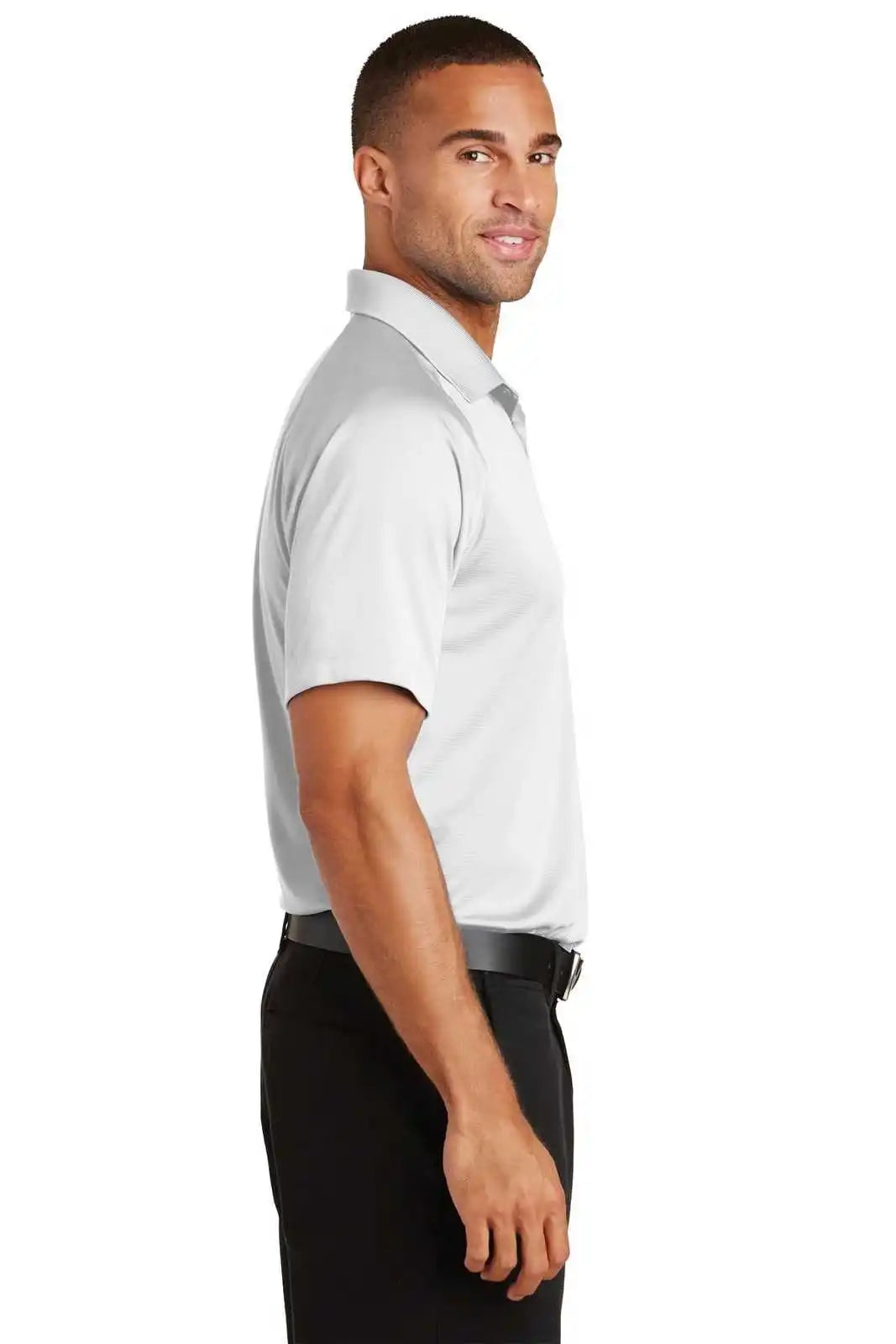 Port Authority K575 Crossover Raglan Polo - White