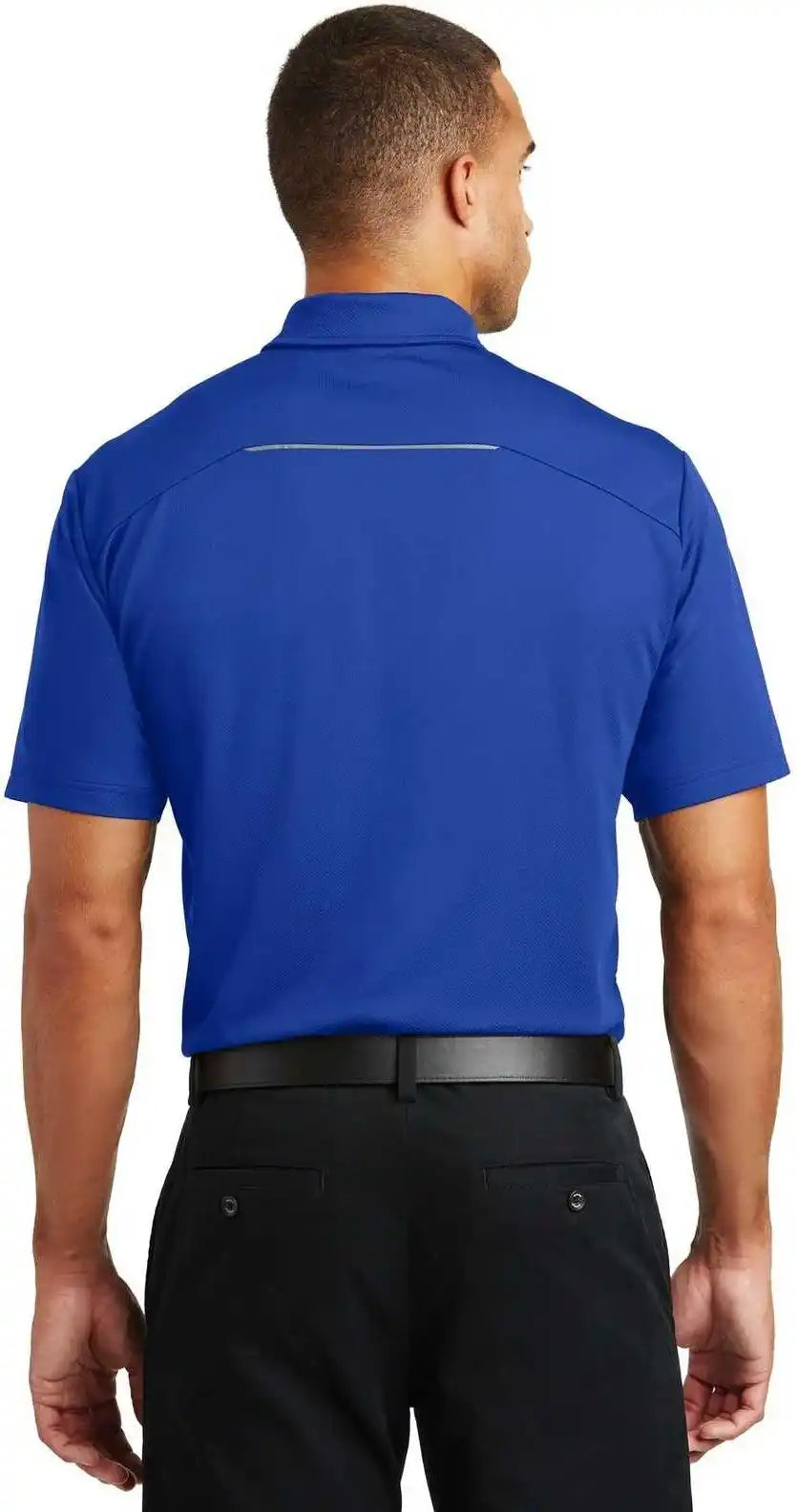 Port Authority K580 Pinpoint Mesh Polo True Royal
