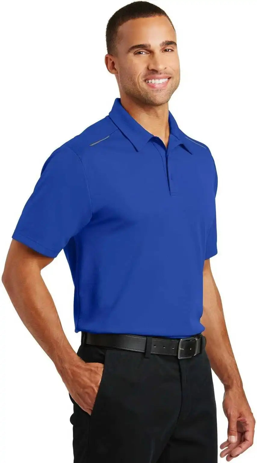 Port Authority K580 Pinpoint Mesh Polo True Royal