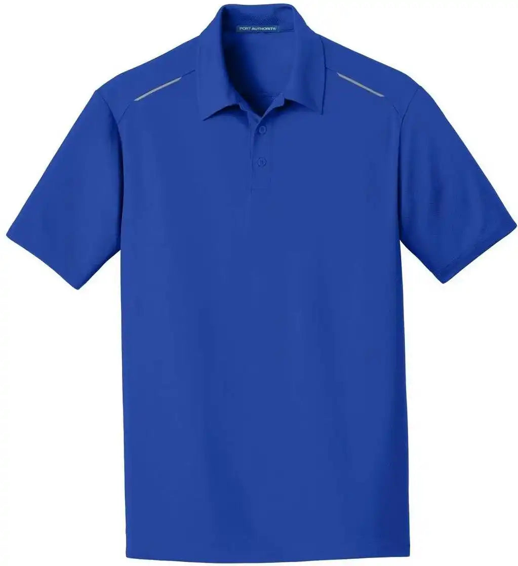 Port Authority K580 Pinpoint Mesh Polo True Royal