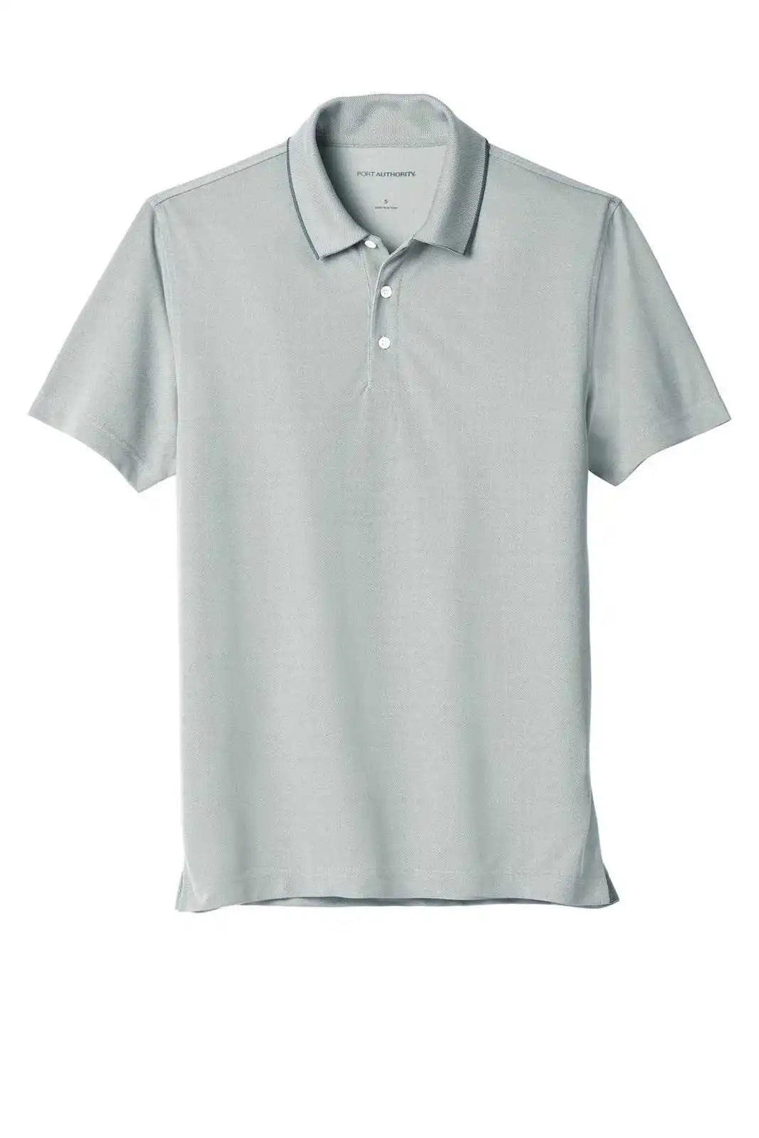 Port Authority K582 Poly Oxford Pique Polo - Gusty Gray