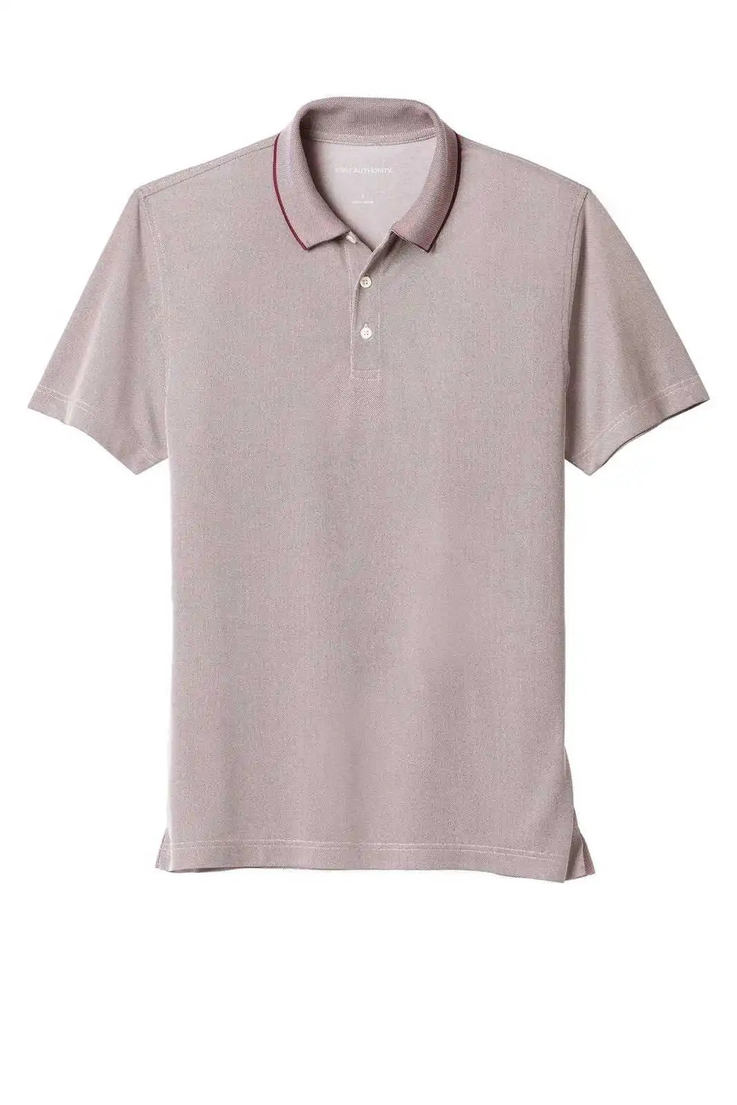 Port Authority K582 Poly Oxford Pique Polo - Maroon