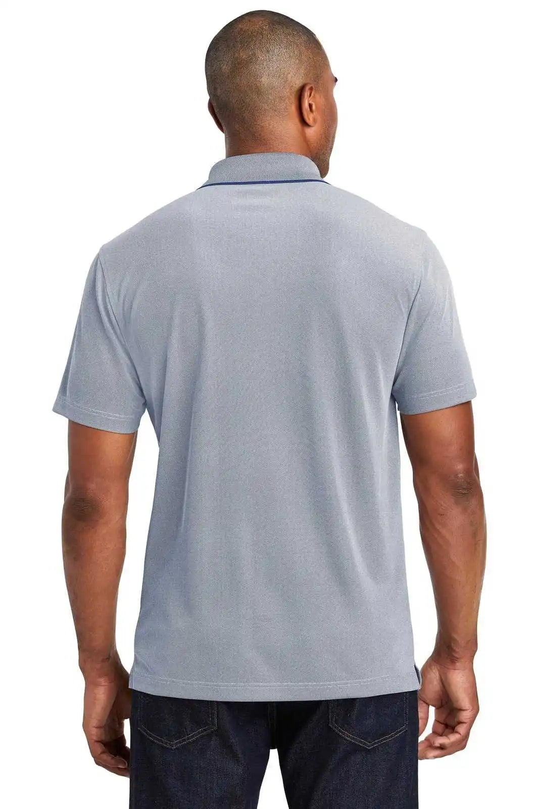 Port Authority K582 Poly Oxford Pique Polo - True Navy