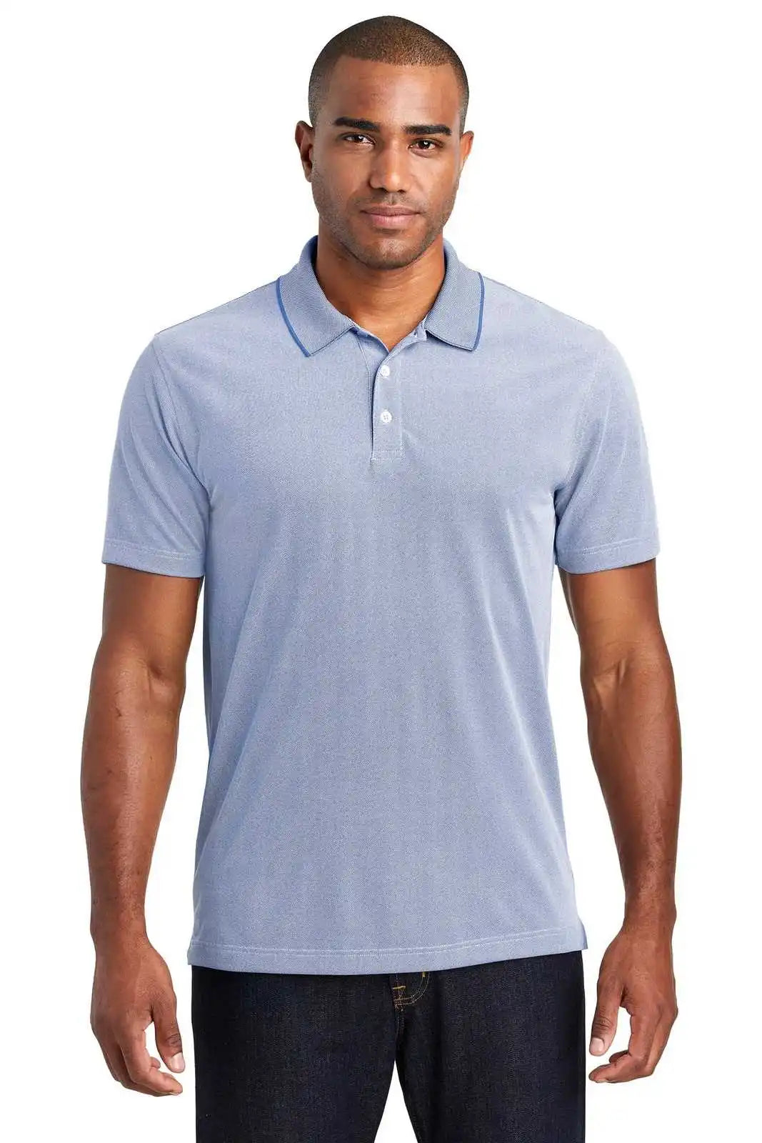 Port Authority K582 Poly Oxford Pique Polo - True Royal