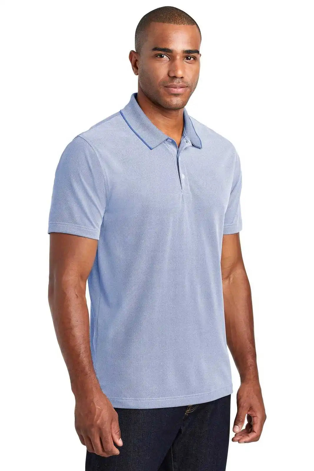 Port Authority K582 Poly Oxford Pique Polo - True Royal