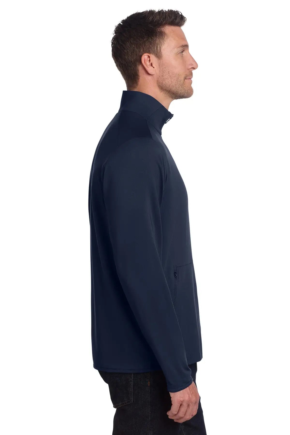 Port Authority K595 Accord Stretch Fleece Full-zip - Navy