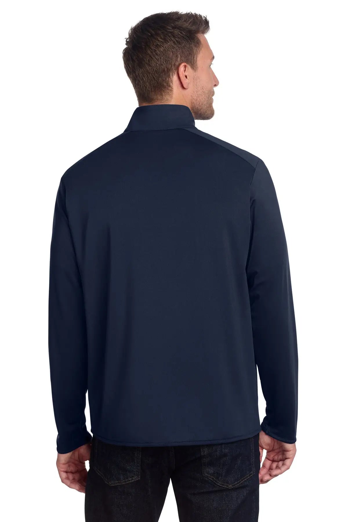 Port Authority K595 Accord Stretch Fleece Full-zip - Navy