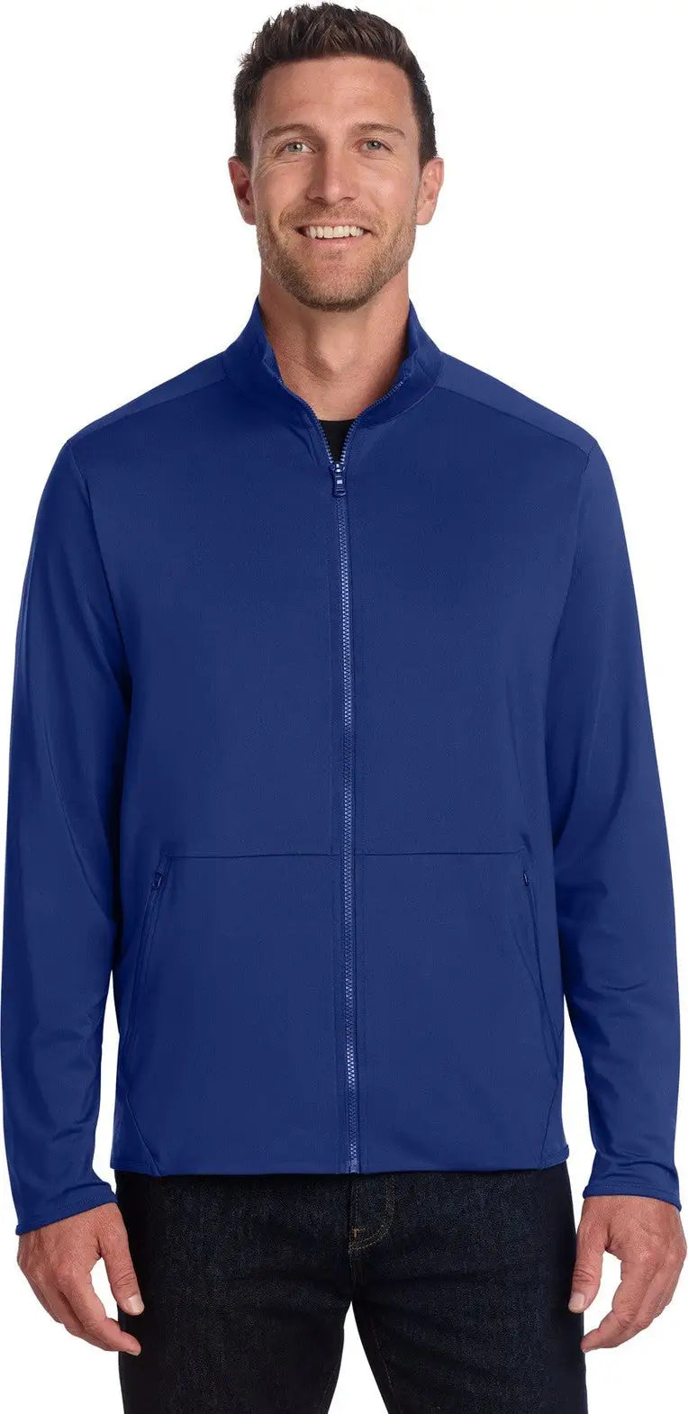 Port Authority K595 Accord Stretch Fleece Full-zip - Royal - Adult Xs
