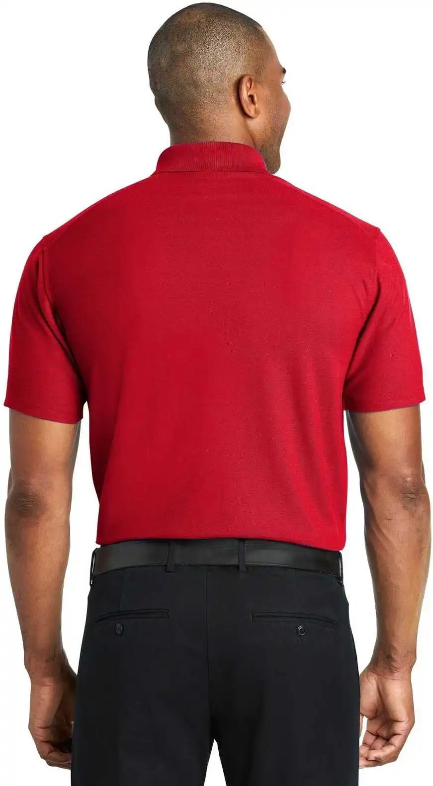 Port Authority K600 Ezperformance Pique Polo Apple Red