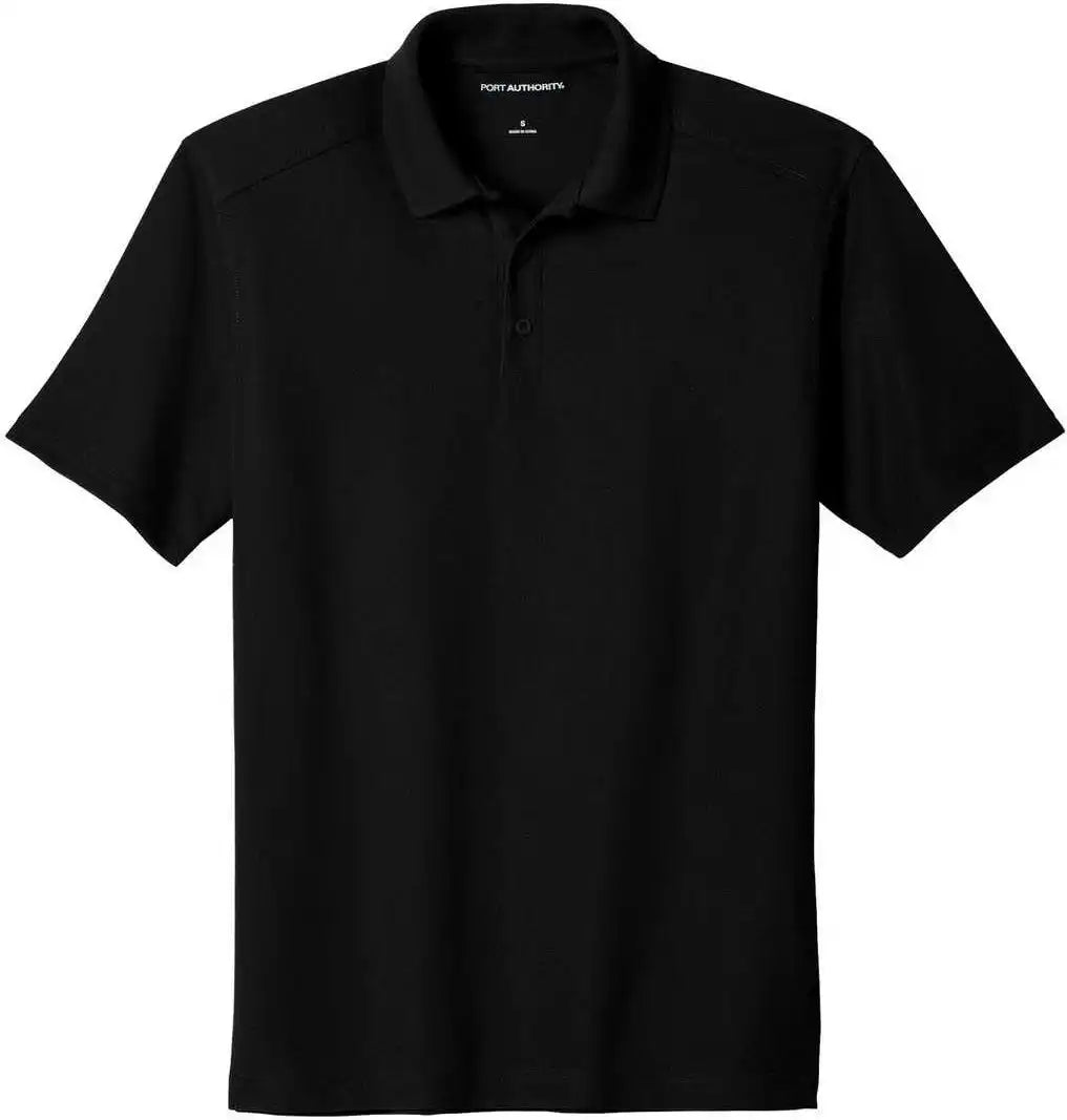Port Authority K600 Ezperformance Pique Polo Black