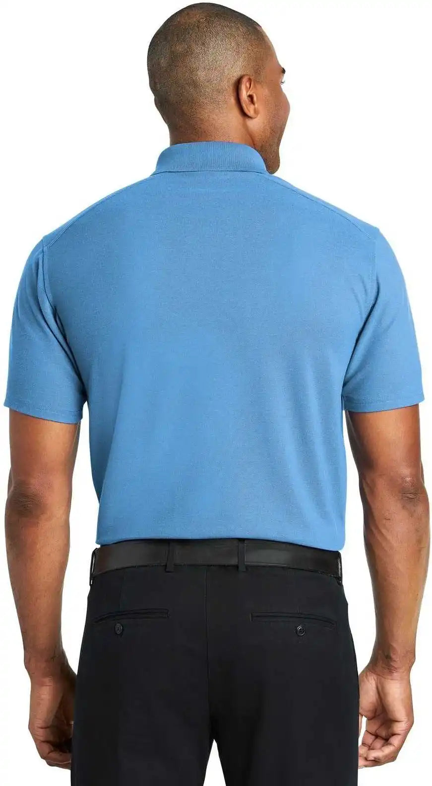 Port Authority K600 Ezperformance Pique Polo Carolina Blue