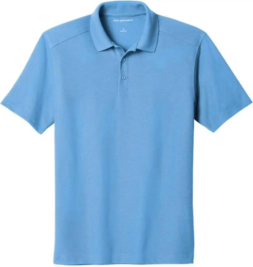Port Authority K600 Ezperformance Pique Polo Carolina Blue