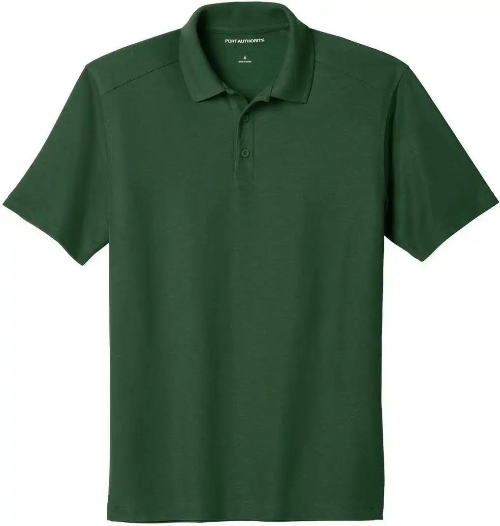 Port Authority K600 Ezperformance Pique Polo Deep Forest Green