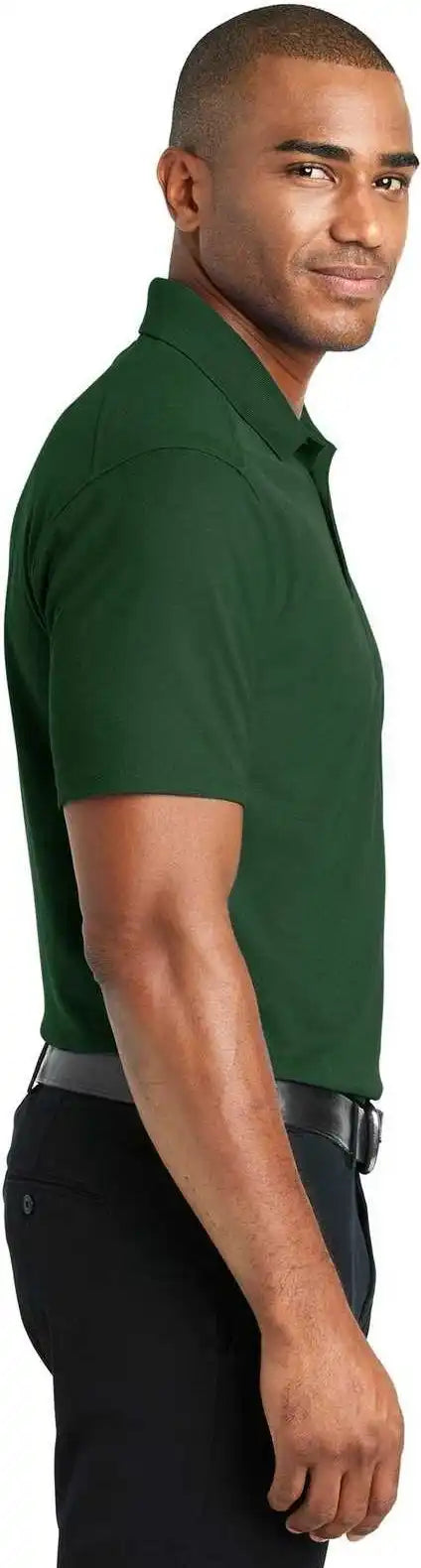 Port Authority K600 Ezperformance Pique Polo Deep Forest Green