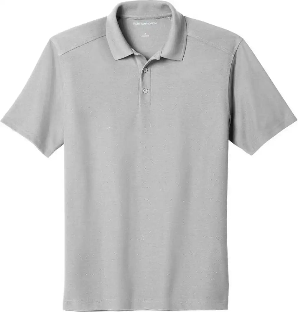 Port Authority K600 Ezperformance Pique Polo Gusty Gray