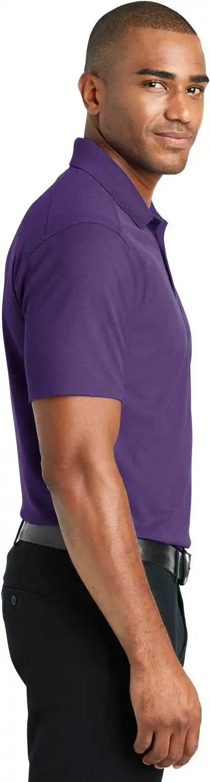 Port Authority K600 Ezperformance Pique Polo Majestic Purple