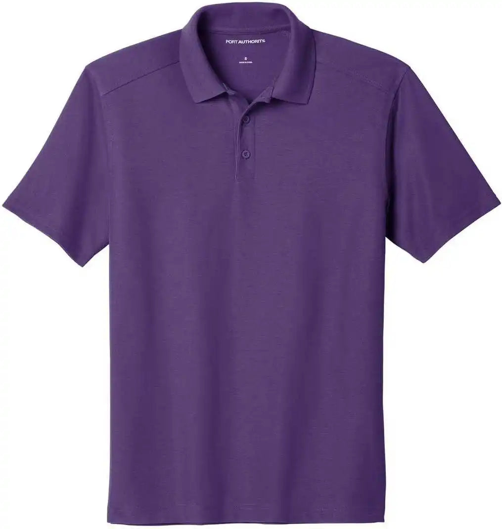 Port Authority K600 Ezperformance Pique Polo Majestic Purple