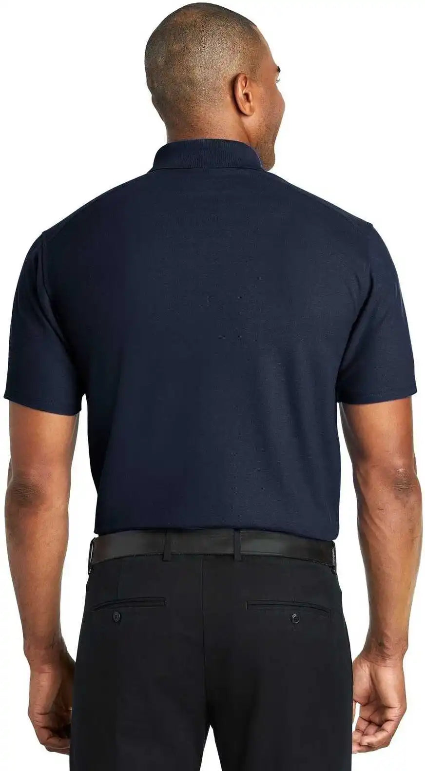 Port Authority K600 Ezperformance Pique Polo Navy
